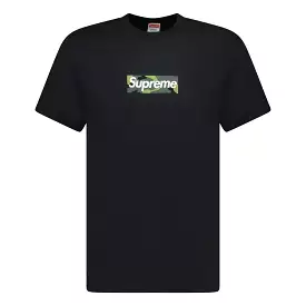 SUPREME CAMO BOX LOGO T-SHIRT BLACK