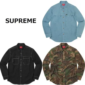 Supreme  |Other Plaid Patterns Unisex Street Style Logo Skater Style