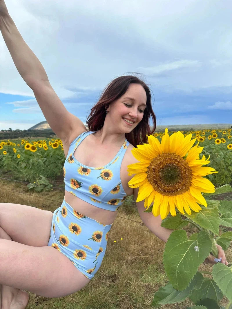 The Enviro Co. Crop Top - Sunflower