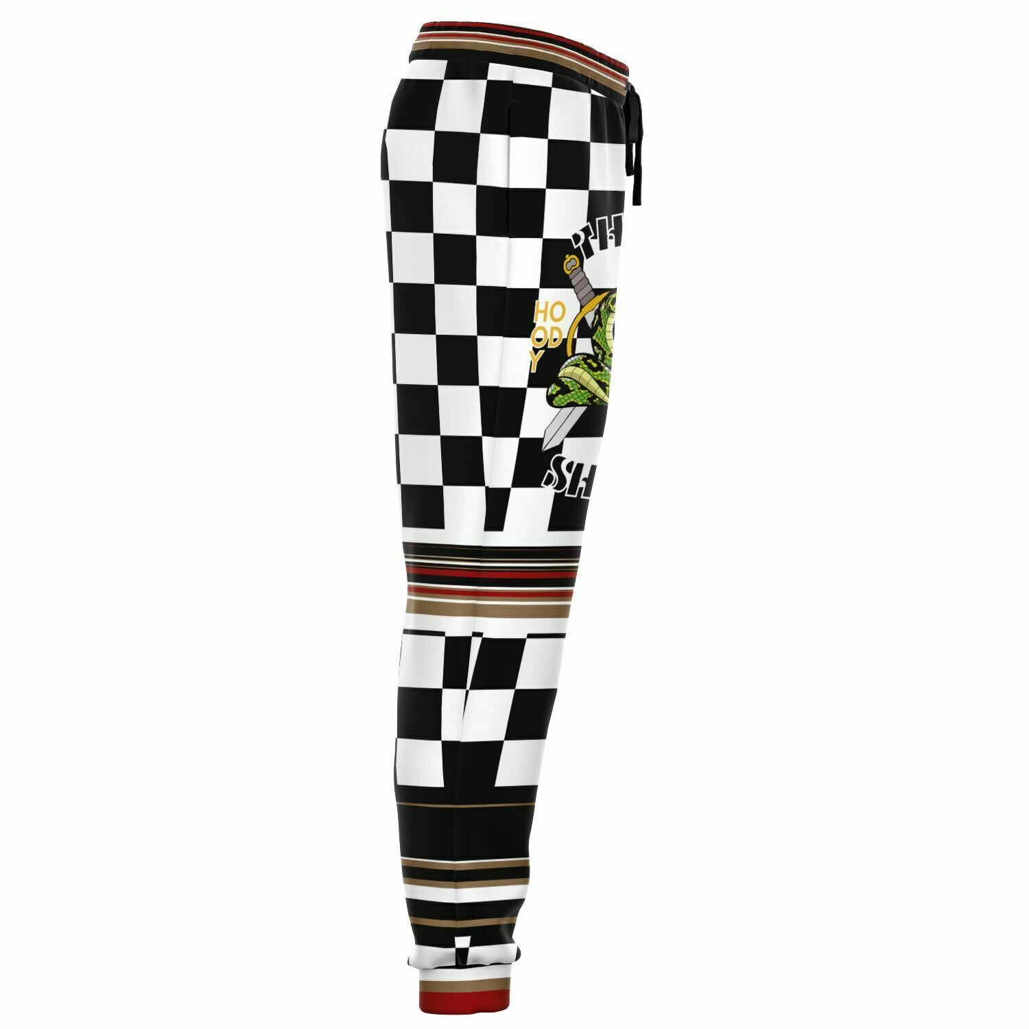 THS Snake Bite Checkmate Fleece Joggers