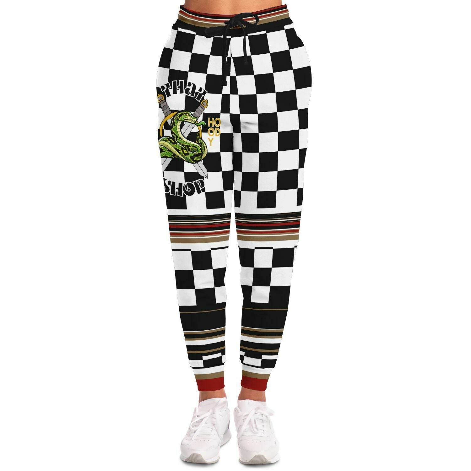 THS Snake Bite Checkmate Fleece Joggers