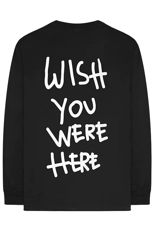 Travis Scott Greetings From L/S T-shirt Black