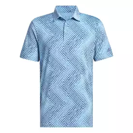 Ultimate365 Regular Fit All Over Print Polo Blue Burst - SS24