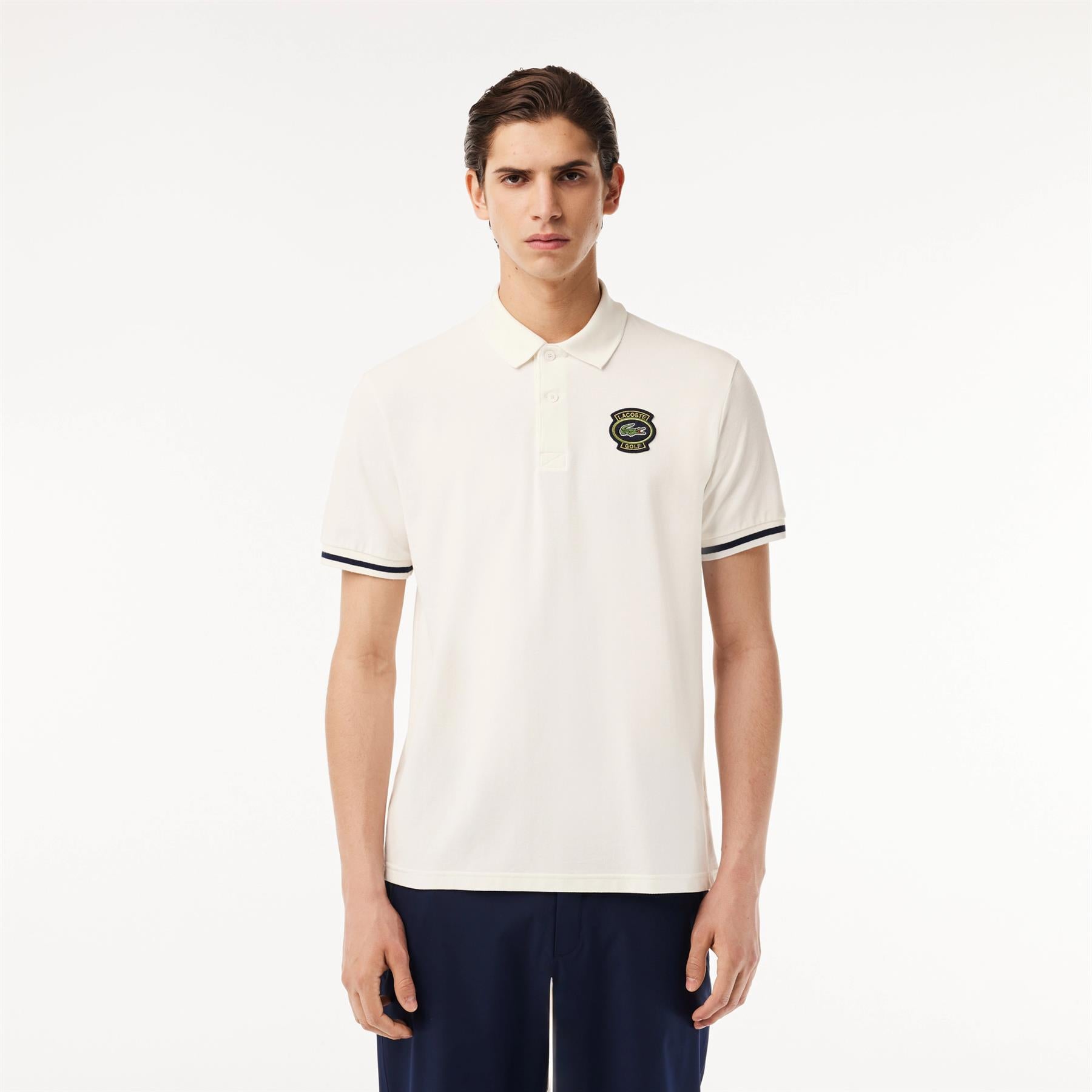 Ultra-Dry Classic Fit Organic Cotton Polo White - SS24