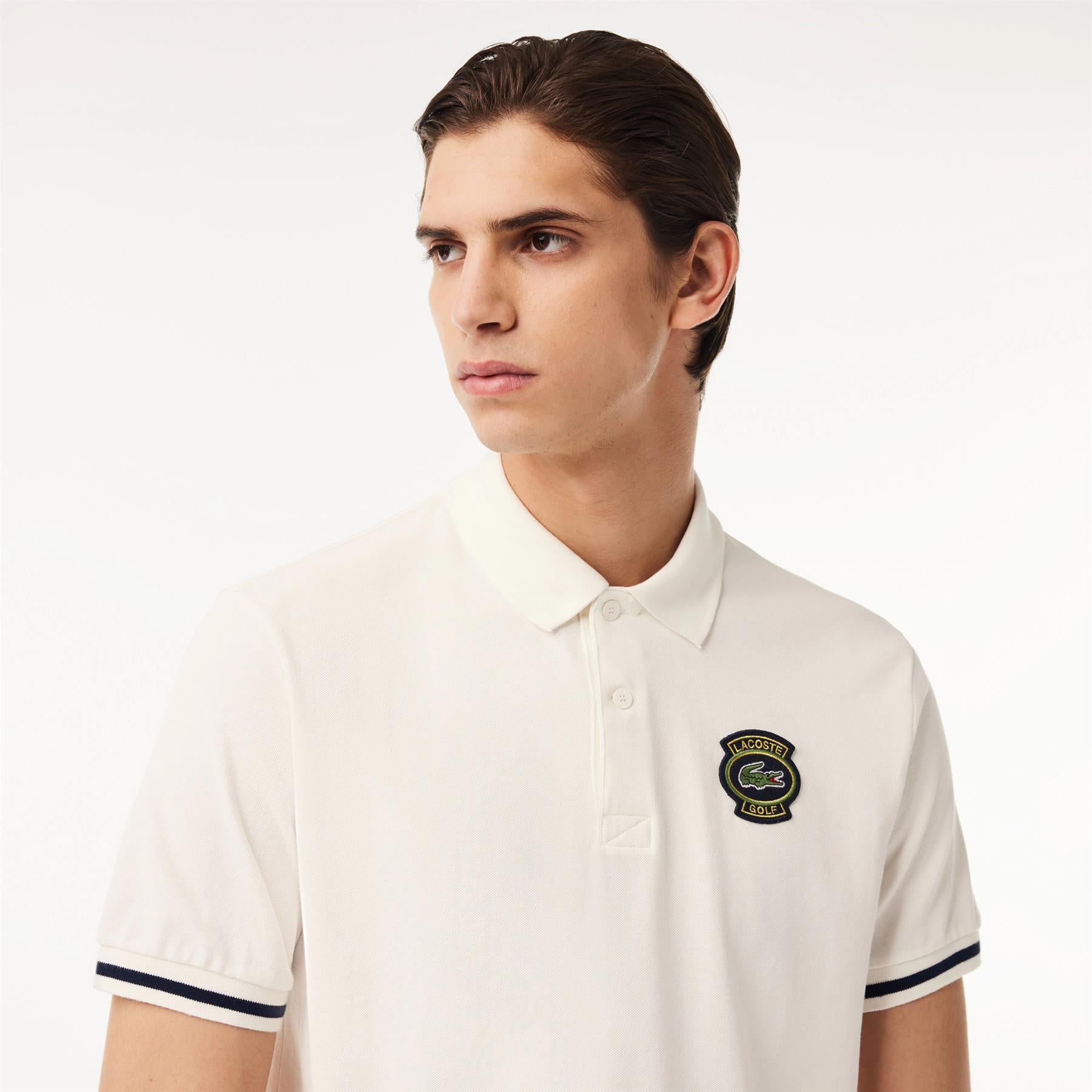 Ultra-Dry Classic Fit Organic Cotton Polo White - SS24