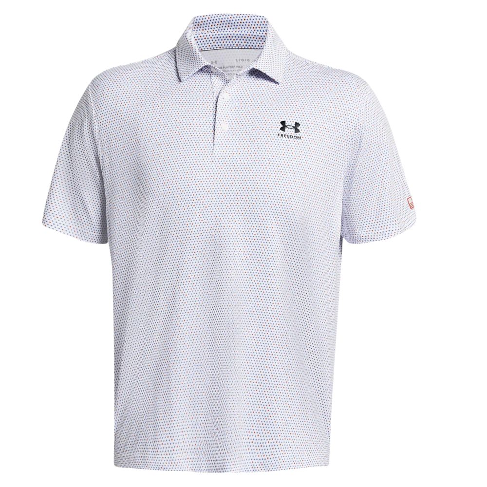 Under Armour Men's UA Playoff 3.0 Freedom Printed Polo