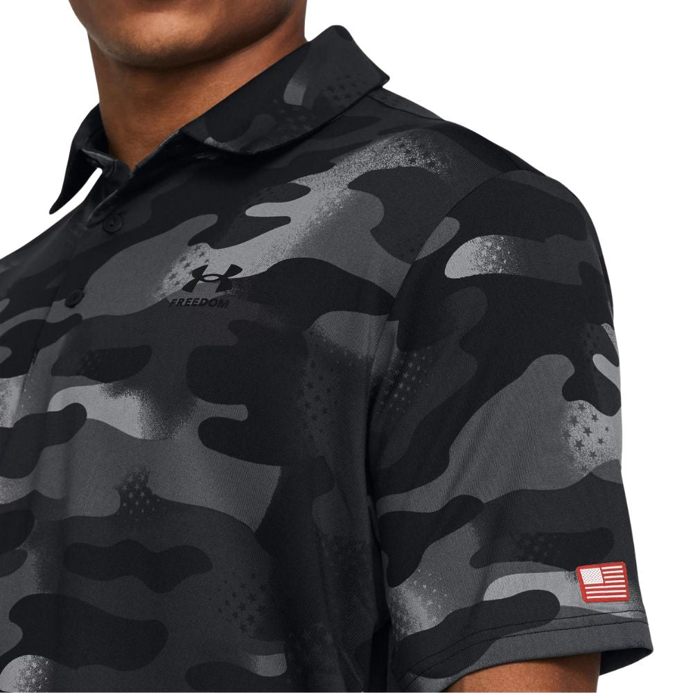 Under Armour Men's UA Playoff 3.0 Freedom Printed Polo