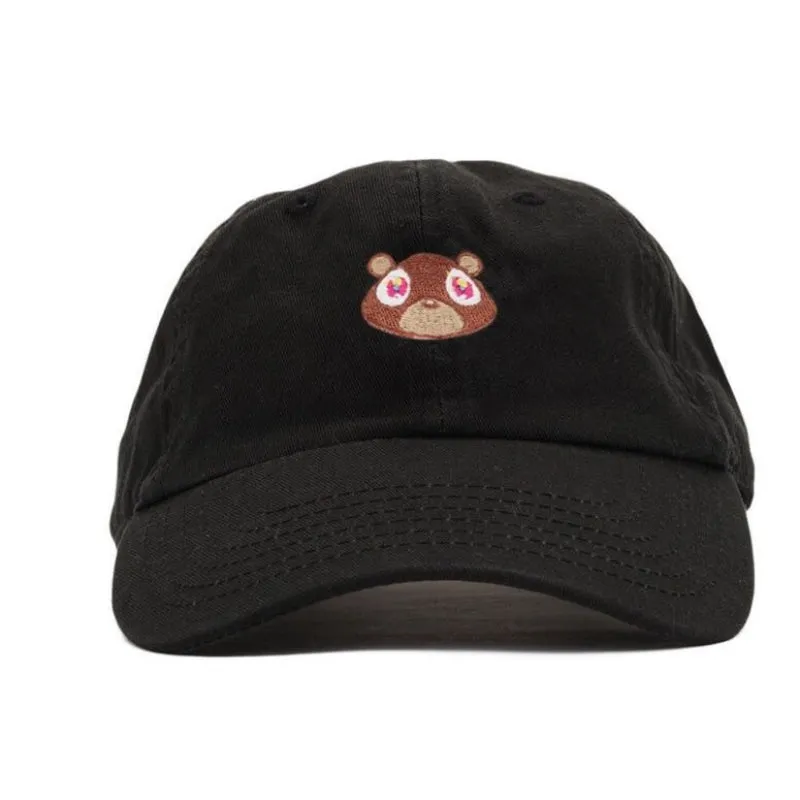 Unisex Exclusive Kanye West Ye Bear Dad Hat Snapback Baseball Caps