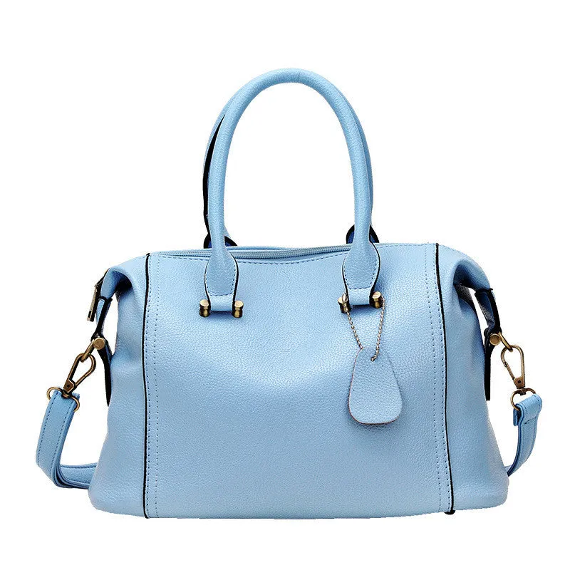 women PU leather Luxury Hbag Classic cy color women's tote shoulder messenger bags large bag