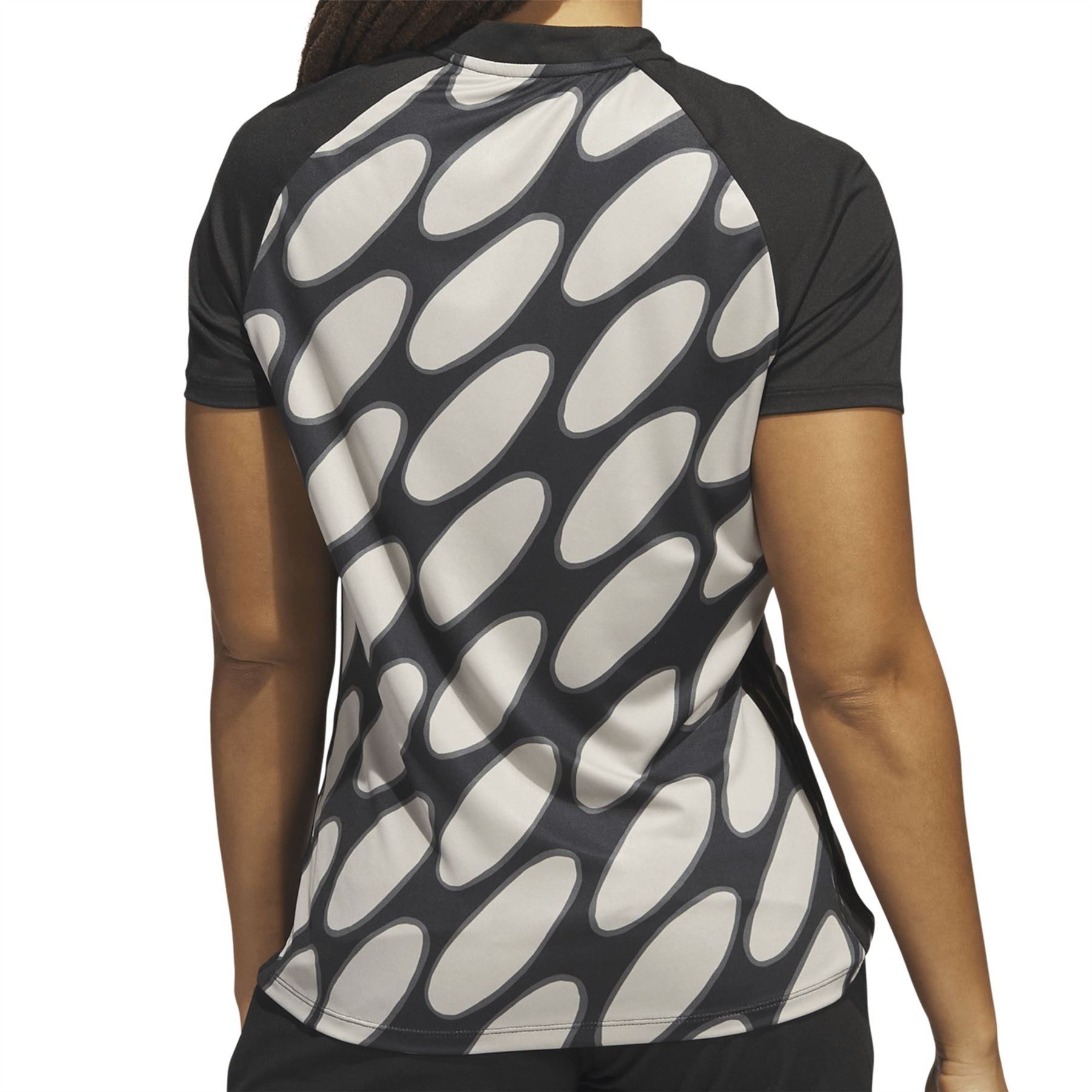 Womens Marimekko Golf Polo Black - SS23