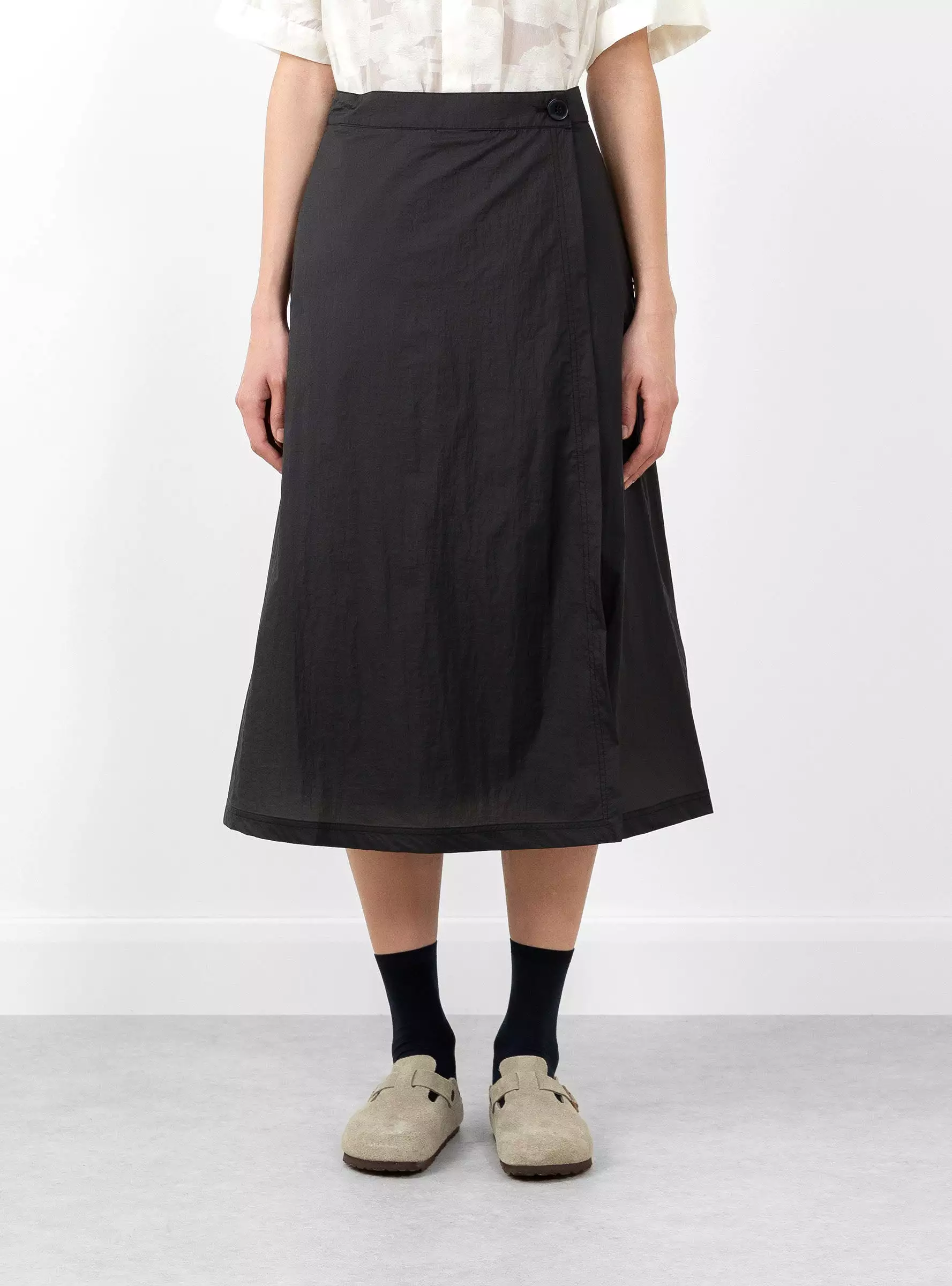 Wrap Skirt Recycled Black