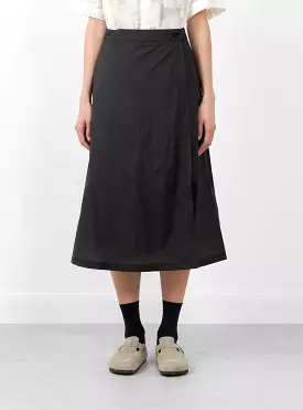 Wrap Skirt Recycled Black